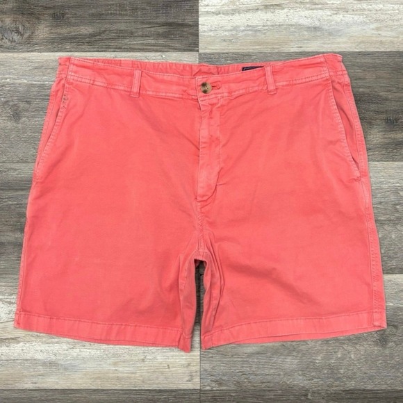 Vineyard Vines Other - Vineyard Vines Pink Mens 38 6.5" Island‎ Shorts Chino Summer Cotton Flat Front